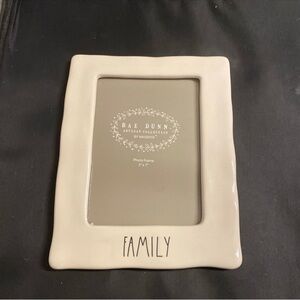 Rae Dunn Beige Family Photo Frame